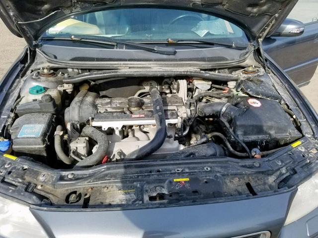 YV1RH592982697602 - 2008 VOLVO S60 2.5T GRAY photo 7