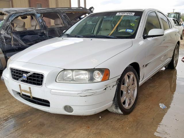 YV1RS592252465498 - 2005 VOLVO S60 2.5T WHITE photo 2