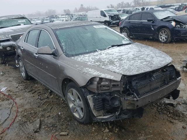 1G1ZD5EU5CF320333 - 2012 CHEVROLET MALIBU 2LT BROWN photo 1