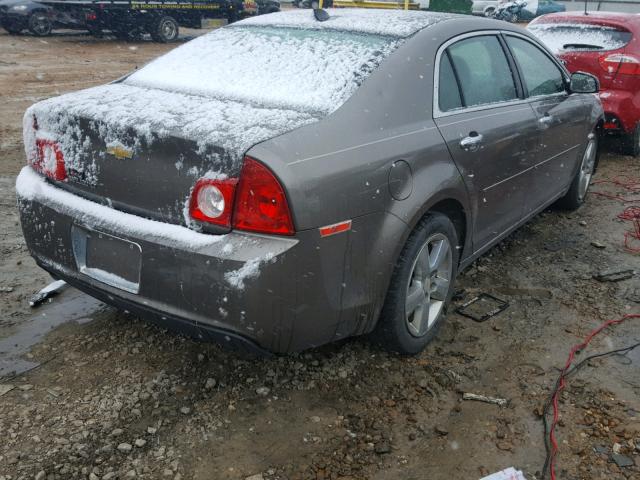 1G1ZD5EU5CF320333 - 2012 CHEVROLET MALIBU 2LT BROWN photo 4