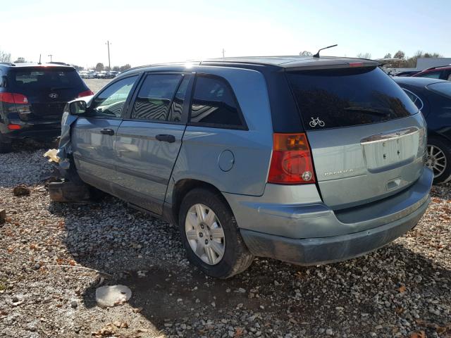 2A8GF48XX8R626686 - 2008 CHRYSLER PACIFICA L BLUE photo 3