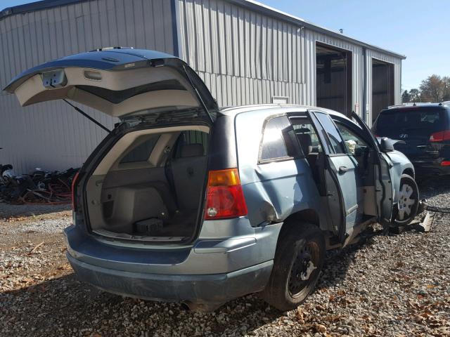 2A8GF48XX8R626686 - 2008 CHRYSLER PACIFICA L BLUE photo 4