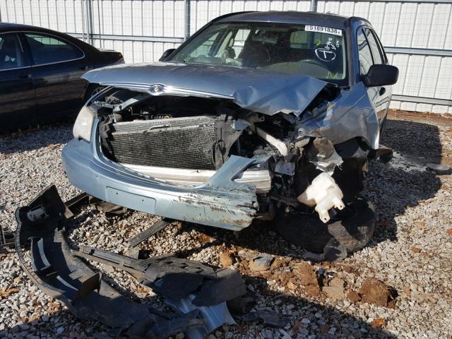 2A8GF48XX8R626686 - 2008 CHRYSLER PACIFICA L BLUE photo 9