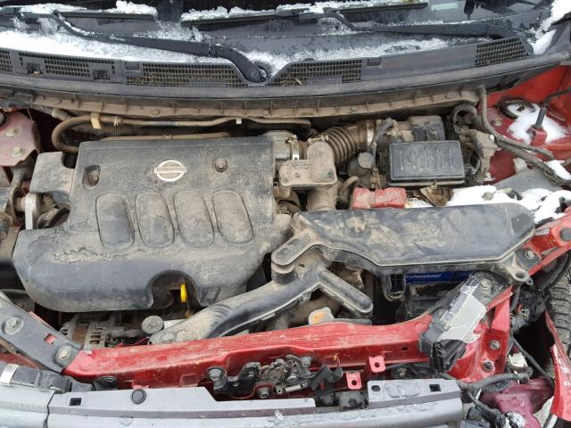 JN8AZ2KR5AT162602 - 2010 NISSAN CUBE BASE RED photo 7