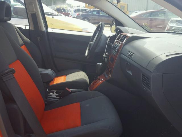 1B3HB48B88D617016 - 2008 DODGE CALIBER SX ORANGE photo 5