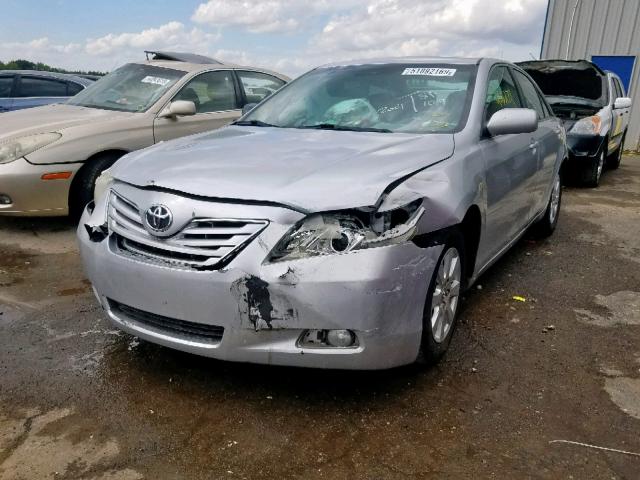 4T1BE46KX7U150898 - 2007 TOYOTA CAMRY CE SILVER photo 2