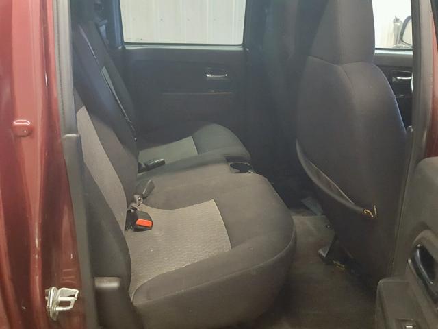 1GCDT33E888213261 - 2008 CHEVROLET COLORADO L MAROON photo 6