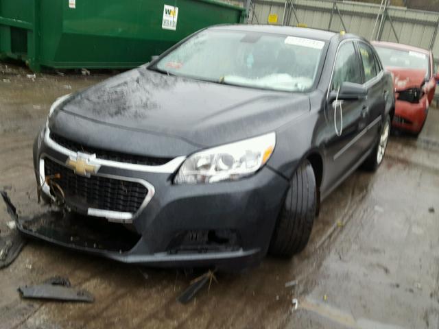 1G11C5SL6FF155523 - 2015 CHEVROLET MALIBU 1LT CHARCOAL photo 2