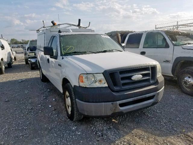 1FTRF12258KC02956 - 2008 FORD F150 WHITE photo 1