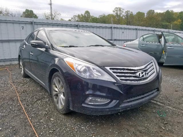 KMHFG4JG6DA227732 - 2013 HYUNDAI AZERA BLACK photo 1