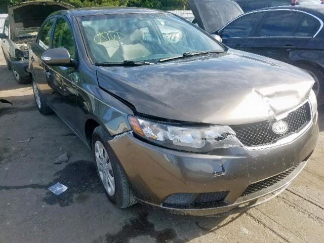 KNAFU4A29A5839524 - 2010 KIA FORTE EX BROWN photo 1