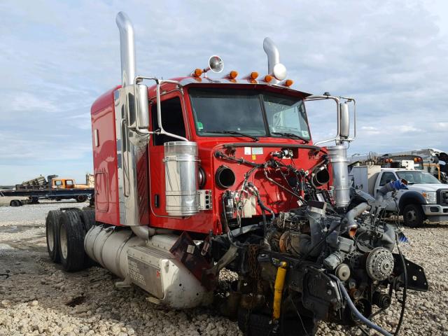 1XPXDP9X4FD299956 - 2015 PETERBILT 389 RED photo 1