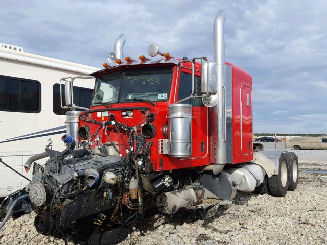 1XPXDP9X4FD299956 - 2015 PETERBILT 389 RED photo 2