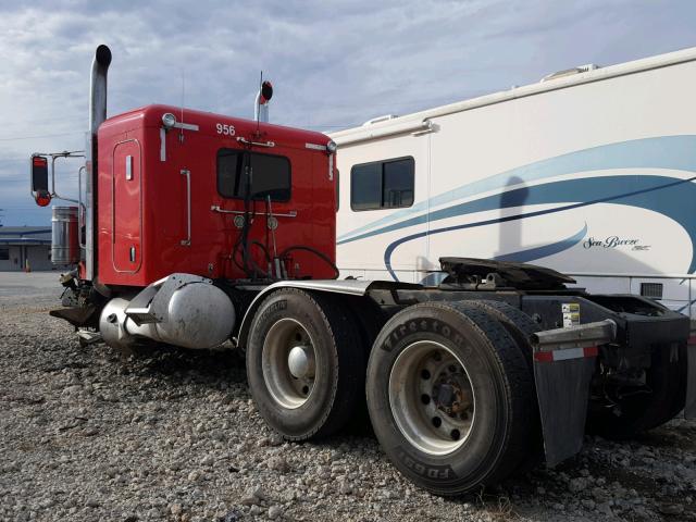 1XPXDP9X4FD299956 - 2015 PETERBILT 389 RED photo 3