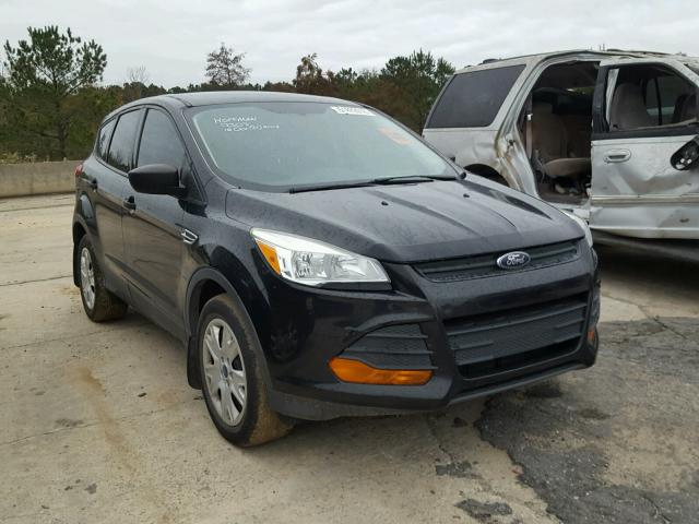 1FMCU0F76EUA74346 - 2014 FORD ESCAPE S BLACK photo 1