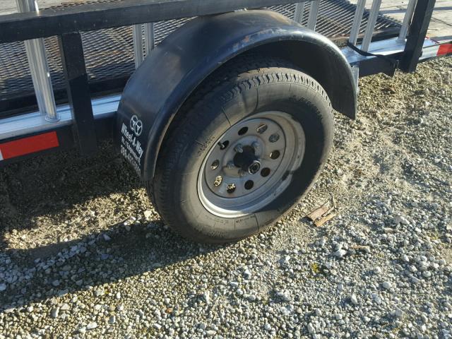 5MYUU1216EB044219 - 2014 UTILITY TRAILER BLACK photo 10