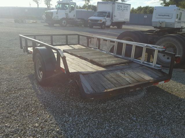 5MYUU1216EB044219 - 2014 UTILITY TRAILER BLACK photo 3