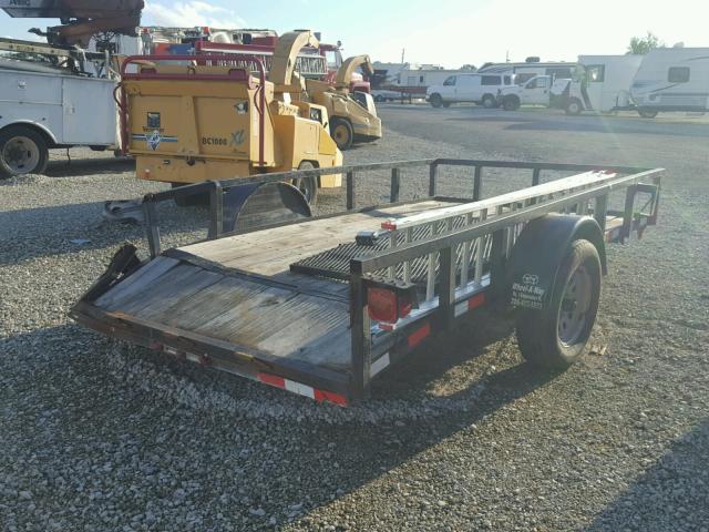 5MYUU1216EB044219 - 2014 UTILITY TRAILER BLACK photo 4
