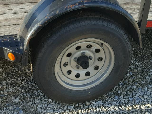 5MYUU1216EB044219 - 2014 UTILITY TRAILER BLACK photo 8