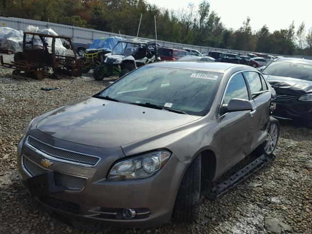 1G1ZE5EU1BF360467 - 2011 CHEVROLET MALIBU LTZ ყავისფერი ფოტო 2