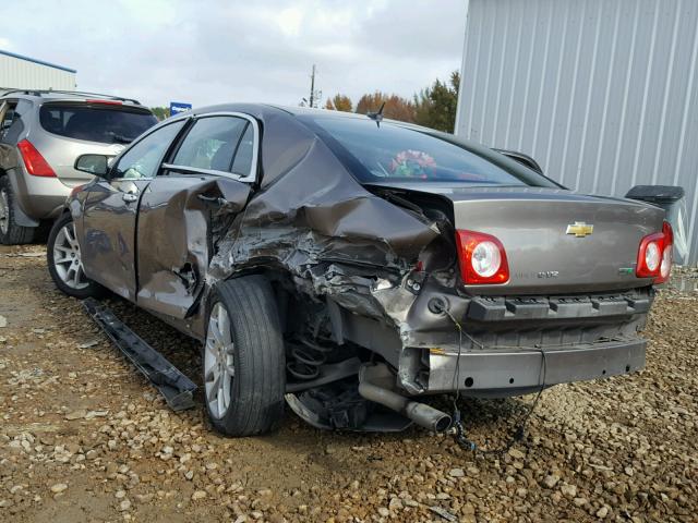 1G1ZE5EU1BF360467 - 2011 CHEVROLET MALIBU LTZ ყავისფერი ფოტო 3