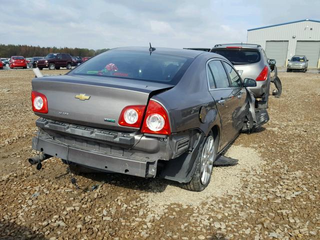 1G1ZE5EU1BF360467 - 2011 CHEVROLET MALIBU LTZ ყავისფერი ფოტო 4