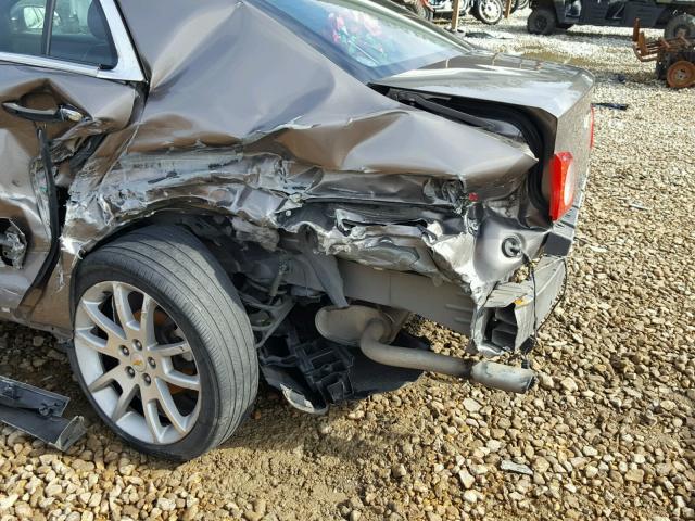 1G1ZE5EU1BF360467 - 2011 CHEVROLET MALIBU LTZ ყავისფერი ფოტო 9