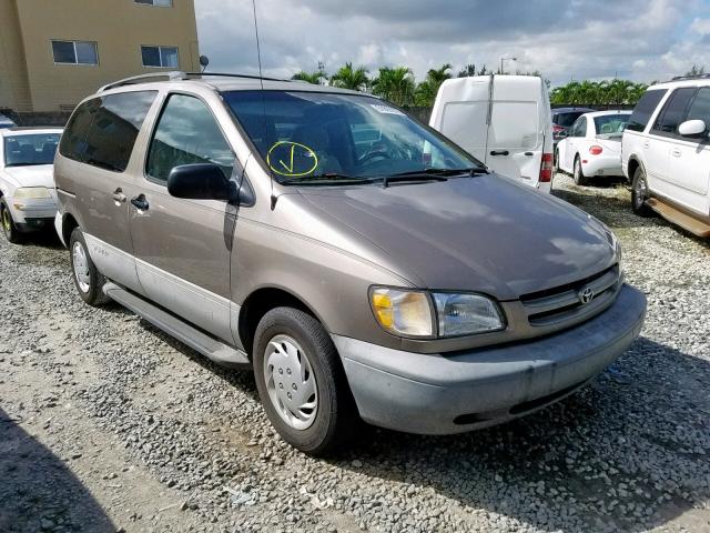 4T3ZF13C4WU087276 - 1998 TOYOTA SIENNA LE GRAY photo 1