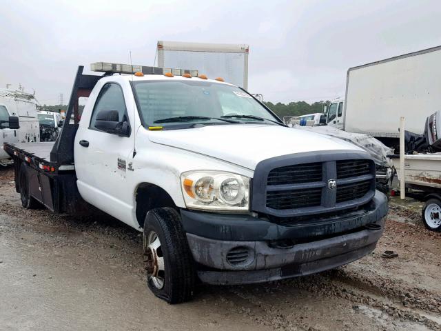 3D6WG46A88G227919 - 2008 DODGE RAM 3500 S WHITE photo 1