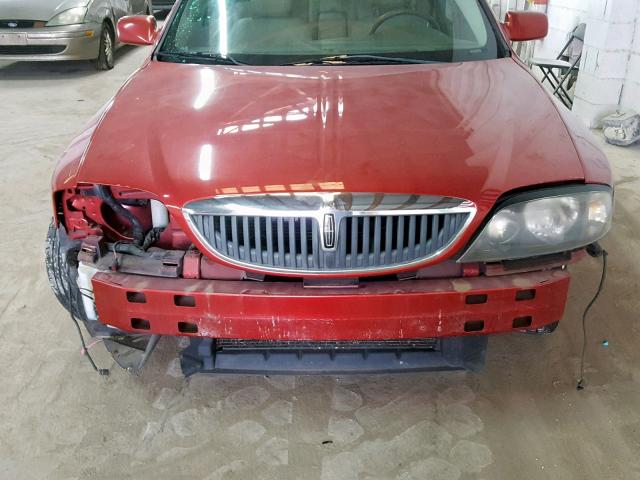 1LNHM86S25Y602997 - 2005 LINCOLN LS 红色 照片 9