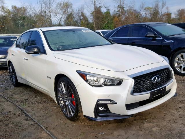 JN1FV7AP2JM461133 - 2018 INFINITI Q50 RED SP WHITE photo 1