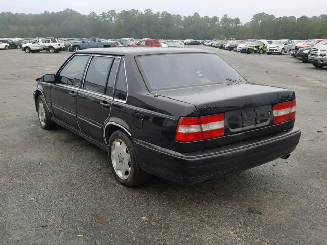 YV1KS961XS1065534 - 1995 VOLVO 960 BLACK photo 3