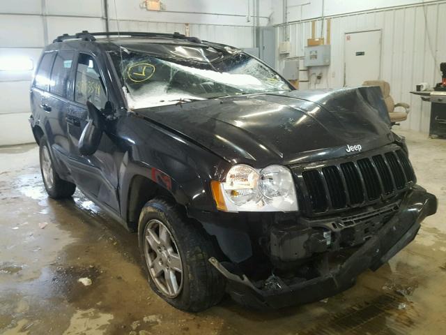 1J4HR48N86C158118 - 2006 JEEP GRAND CHER BLACK photo 1