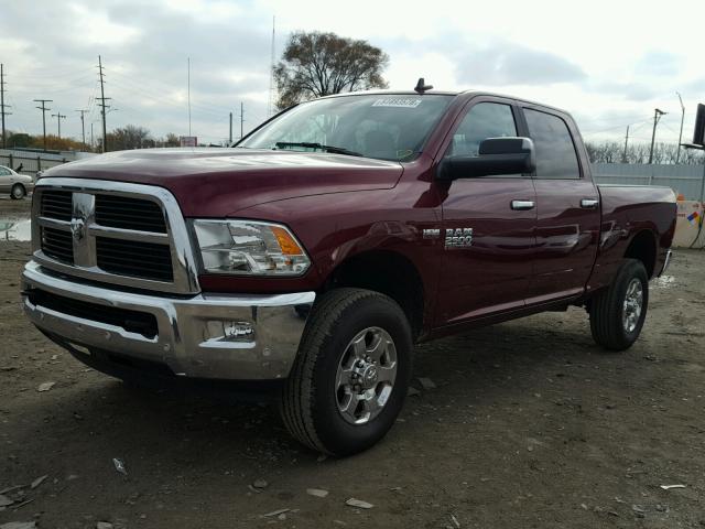 3C6UR5DJ8HG771568 - 2017 RAM 2500 SLT 栗色 照片 2