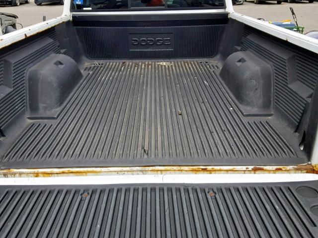 1B7GG22N9YS567919 - 2000 DODGE DAKOTA WHITE photo 9