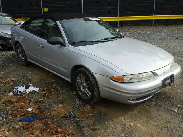 1G3NL52E23C187604 - 2003 OLDSMOBILE ALERO GL SILVER photo 1