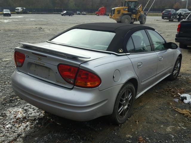 1G3NL52E23C187604 - 2003 OLDSMOBILE ALERO GL SILVER photo 4