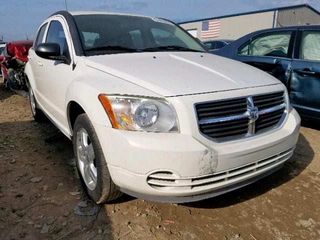 1B3HB48A09D209831 - 2009 DODGE CALIBER SX WHITE photo 1