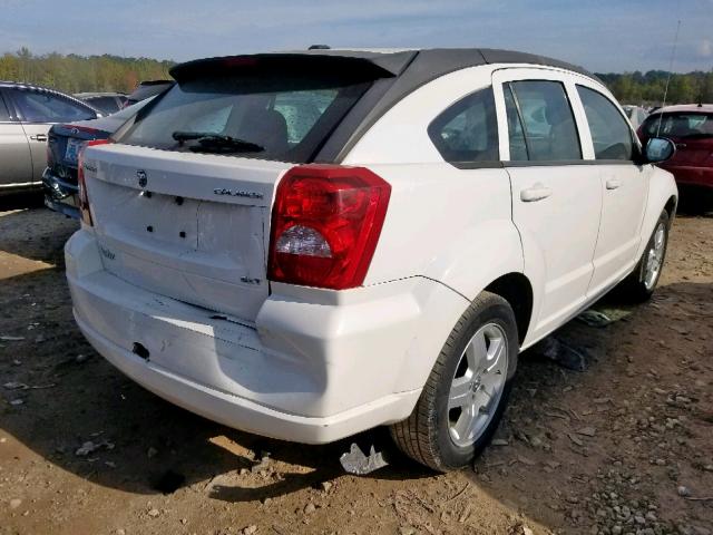 1B3HB48A09D209831 - 2009 DODGE CALIBER SX WHITE photo 4