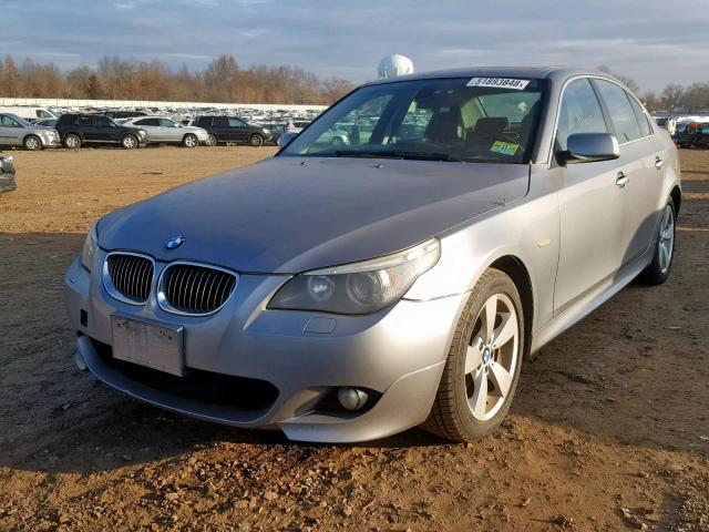 WBANF73546CC34332 - 2006 BMW 530 XI GRAY photo 9