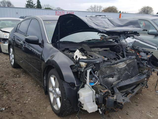 1N4BA41E15C814466 - 2005 NISSAN MAXIMA SE BLACK photo 1