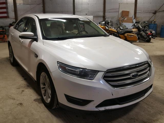 1FAHP2E92DG187875 - 2013 FORD TAURUS SEL WHITE photo 1