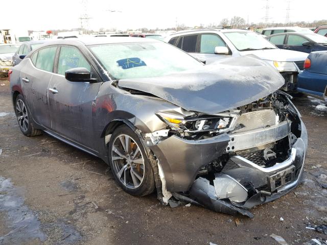 1N4AA6AP9HC399510 - 2017 NISSAN MAXIMA 3.5 GRAY photo 1