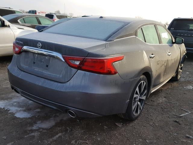 1N4AA6AP9HC399510 - 2017 NISSAN MAXIMA 3.5 GRAY photo 4