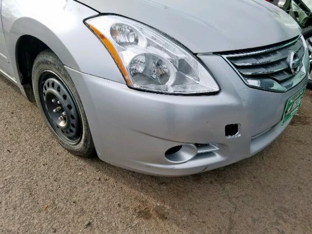 1N4AL2AP9BC164065 - 2011 NISSAN ALTIMA BAS SILVER photo 9