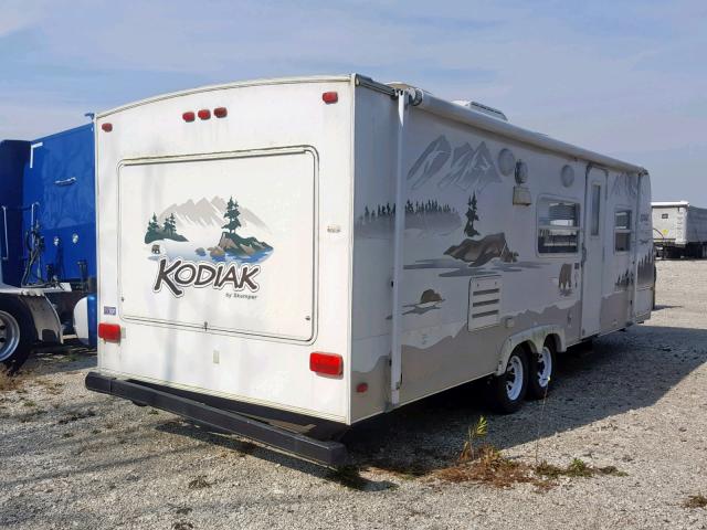 47CTS5M216L115891 - 2006 THOR KODIAK WHITE photo 4