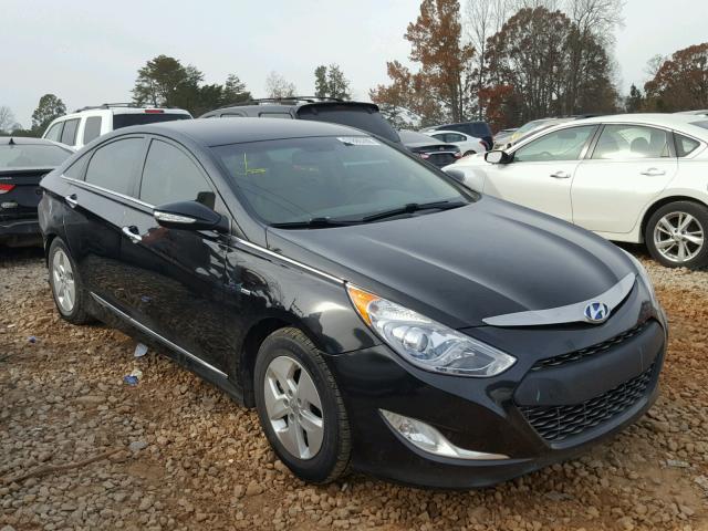 KMHEC4A45CA021913 - 2012 HYUNDAI SONATA HYB BLACK photo 1