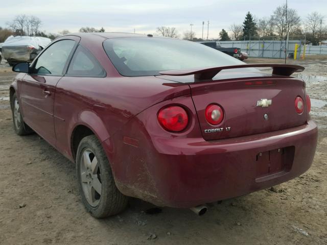 1G1AL15FX77210095 - 2007 CHEVROLET COBALT LT RED photo 3