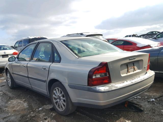 YV1TS94D1Y1090963 - 2000 VOLVO S80 GRAY photo 3