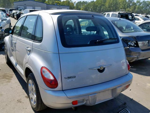 3A8FY48B98T179582 - 2008 CHRYSLER PT CRUISER SILVER photo 3